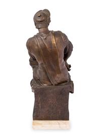 A Continental Bronze Figure of Lorenzo de' Medici