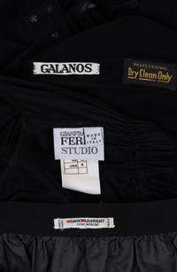 Three Designer Blouses: One Yves Saint Laurent, One Gianfranco Ferré, One Galanos, 1970-2000s