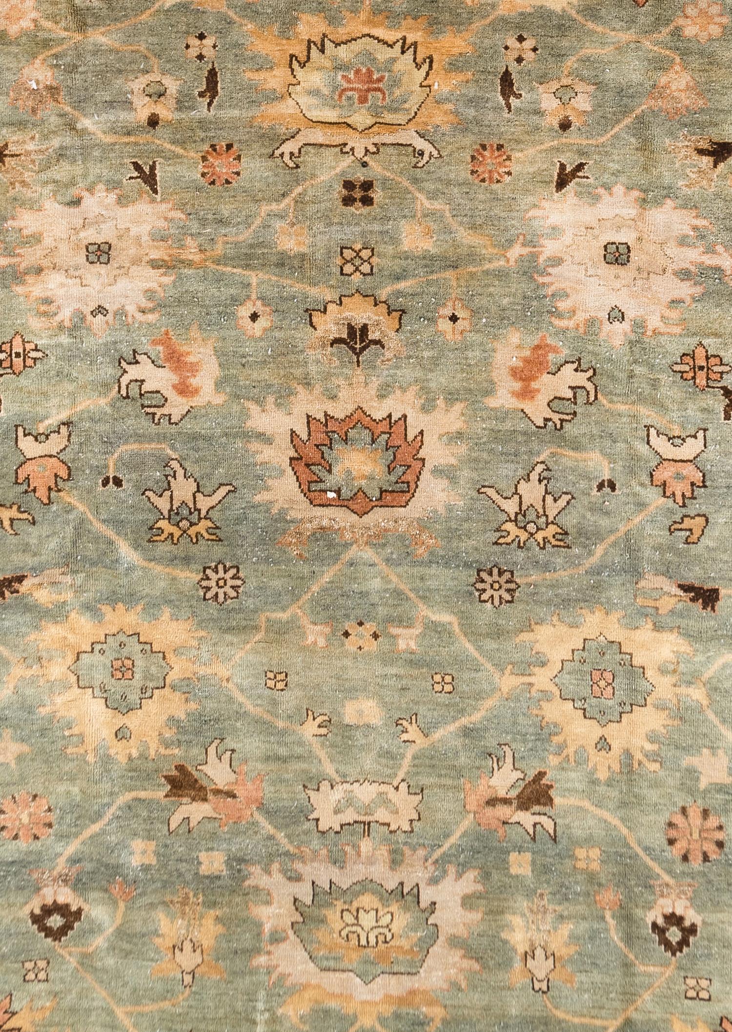 An Indo-Serapi Wool Rug