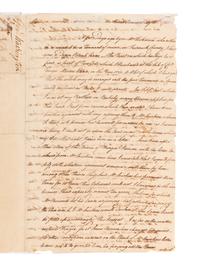 WASHINGTON, George (1732-1799). Letter signed ("G.Washington") to Battaile Muse. Mount Vernon, 28 July 1785.