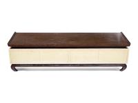 Three Widdicomb Style Lacquered and Polychromed Wood Tables