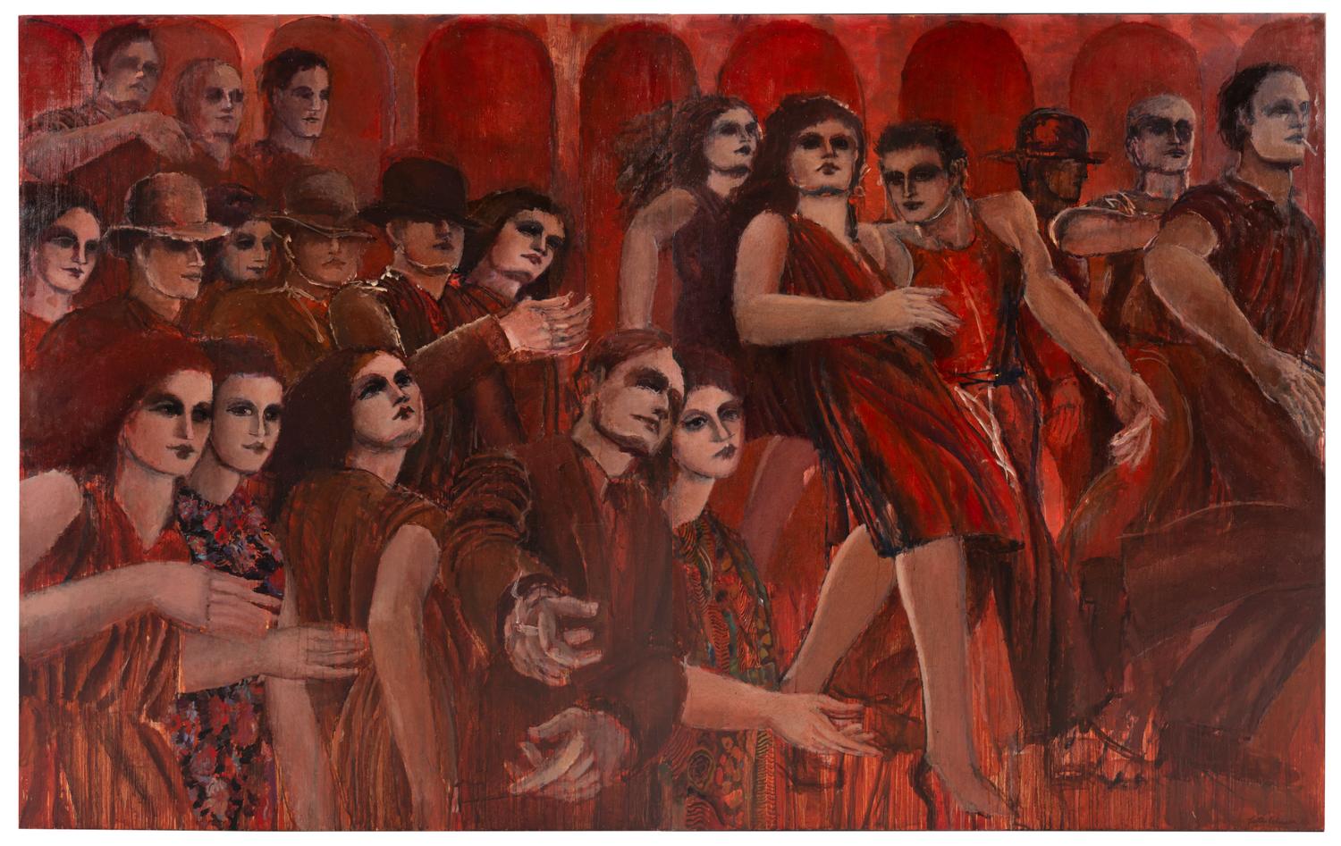 The City, 1989 (diptych)