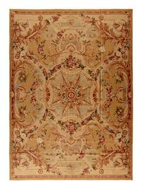 An Aubusson Style Wool Rug