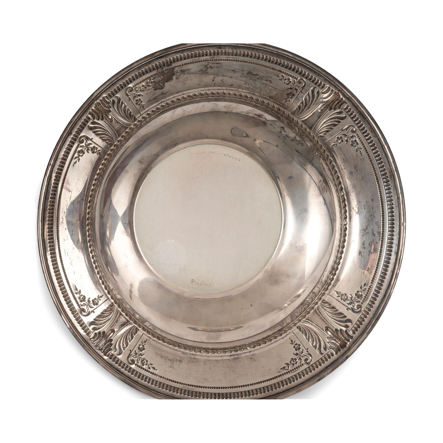 A Collection of Silver Serving Wares