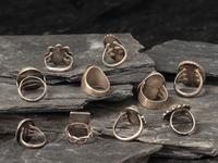 Navajo and Southwestern-style Silver and Turquoise Rings