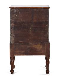 A Late Federal Cherrywood One-Drawer Sugar Chest