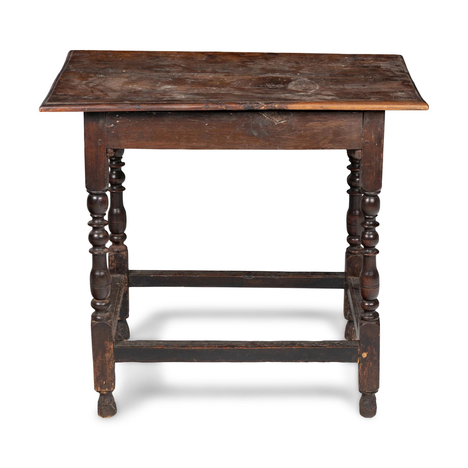 A Queen Anne Oak Side Table