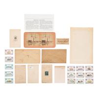 [CIVIL WAR - CONFEDERATE STATES NAVY]. Archive of photographs and ephemera related to the CSS Alabama and other Confederate naval subjects, including: