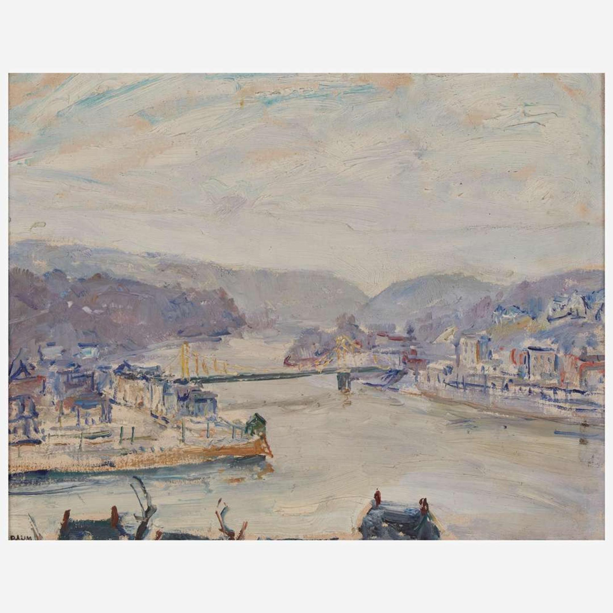 Walter Emerson Baum (American, 1884–1956) Easton - Gray Day