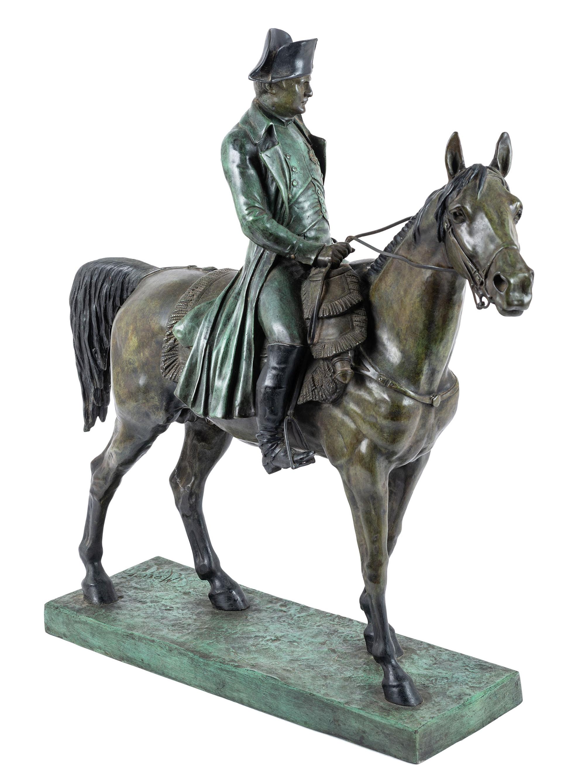Napoléon Bonaparte à Cheval