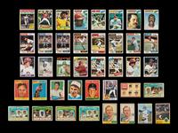 A Collection of Assorted 1960s-80 Hall of Fame Baseball Cards