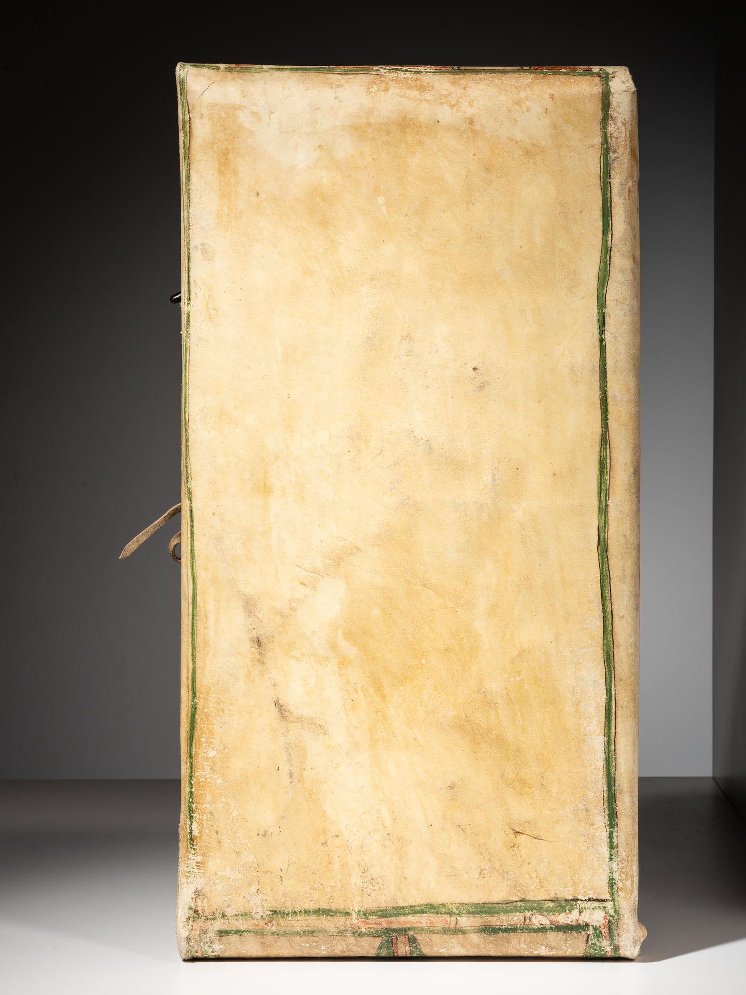 Cheyenne Painted Parfleche Envelope