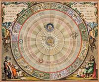 (ASTRONOMY) CELLARIUS, ANDREAS. Planisphaerium Copernicanum sive systema universi totius. Amsterdam, 1660.