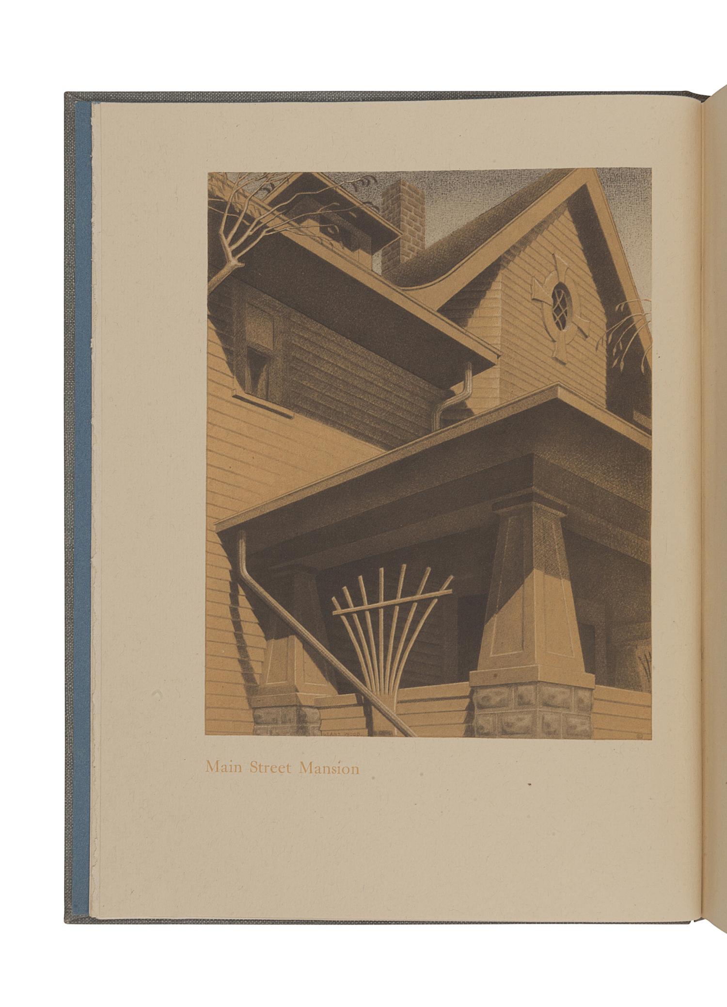 [FINE PRESS & LIVRE D'ARTISTE] -- [LIMITED EDITIONS CLUB] -- LEWIS, Sinclair (1885-1951). Main Street . Illustrated by Grant Wood. New York: Limited Editions Club, 1937.