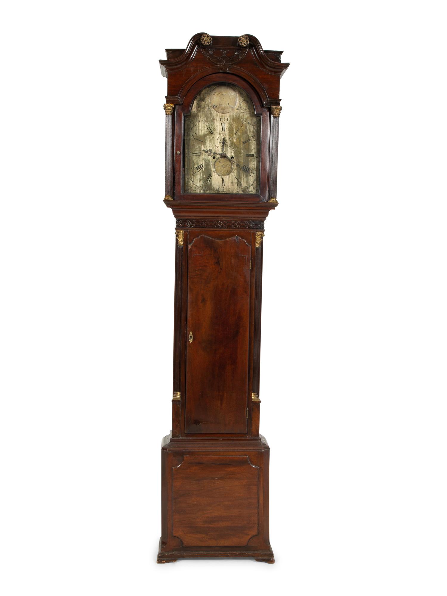 A George III Mahogany Tall Case Clock