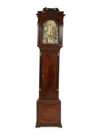 A George III Mahogany Tall Case Clock