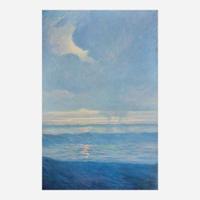 Charles Frederick William Mielatz (American, 1864-1919) Sunset Surf