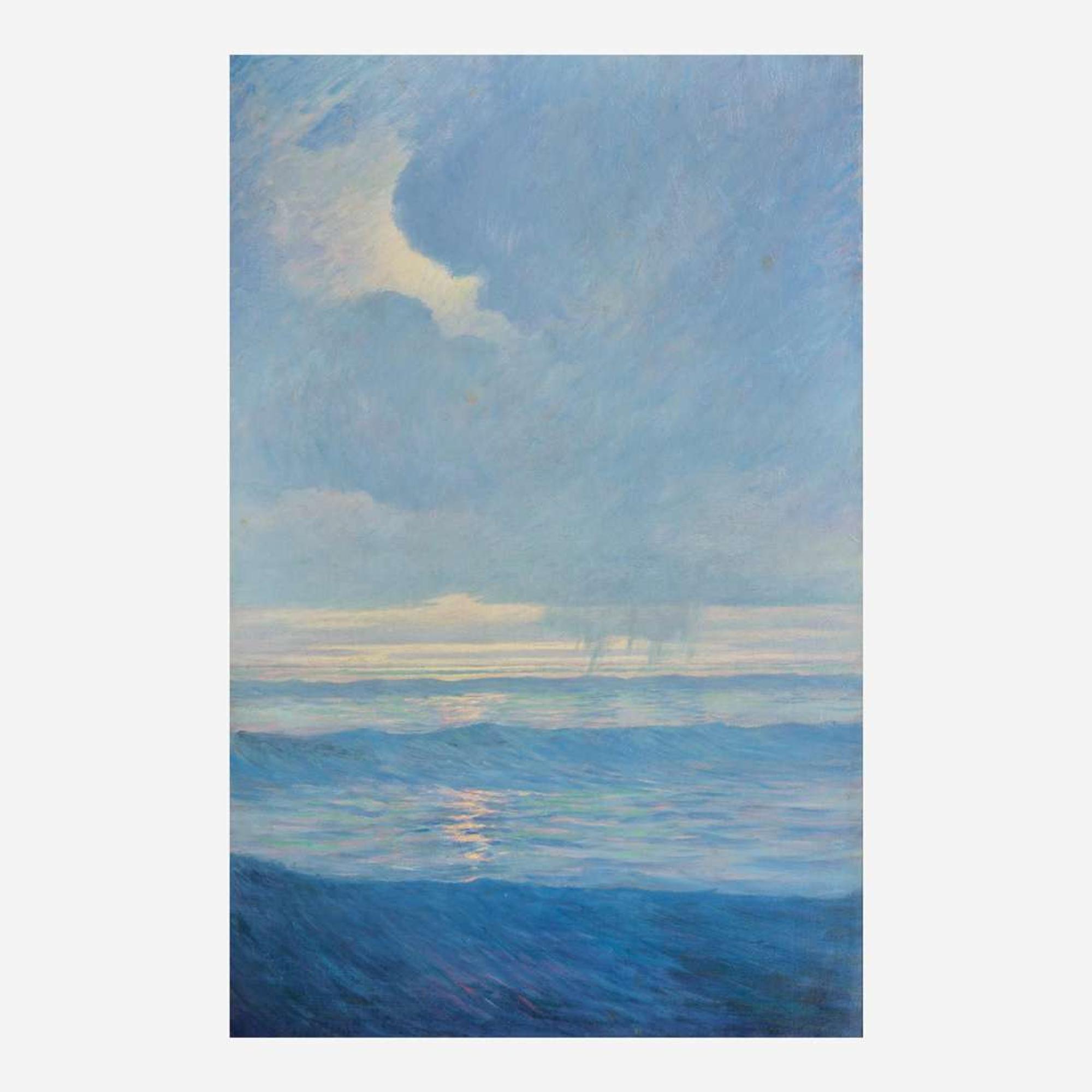 Charles Frederick William Mielatz (American, 1864-1919) Sunset Surf