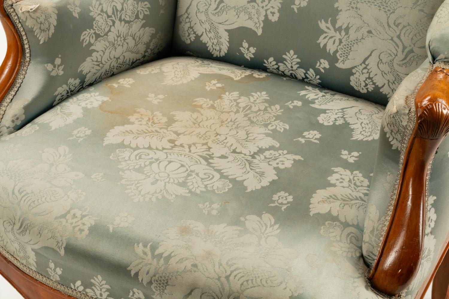 A Louis XV Beechwood Bergère