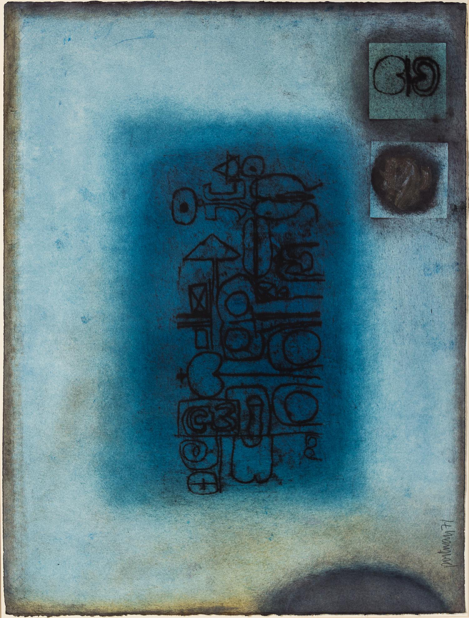 Douglas Portway, (South African, 1922-1993), Blue, 1971
