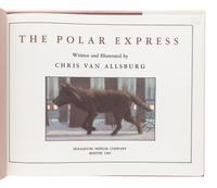 VAN ALLSBURG, Chris (b. 1949). The Polar Express. Boston: Houghton Mifflin Company, 1985.