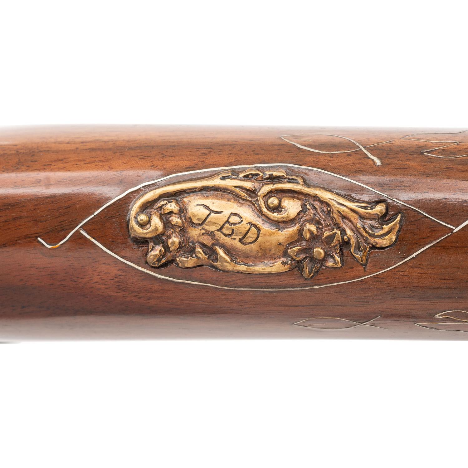 Contemporary Flintlock Fowler in the Style of Durs Egg