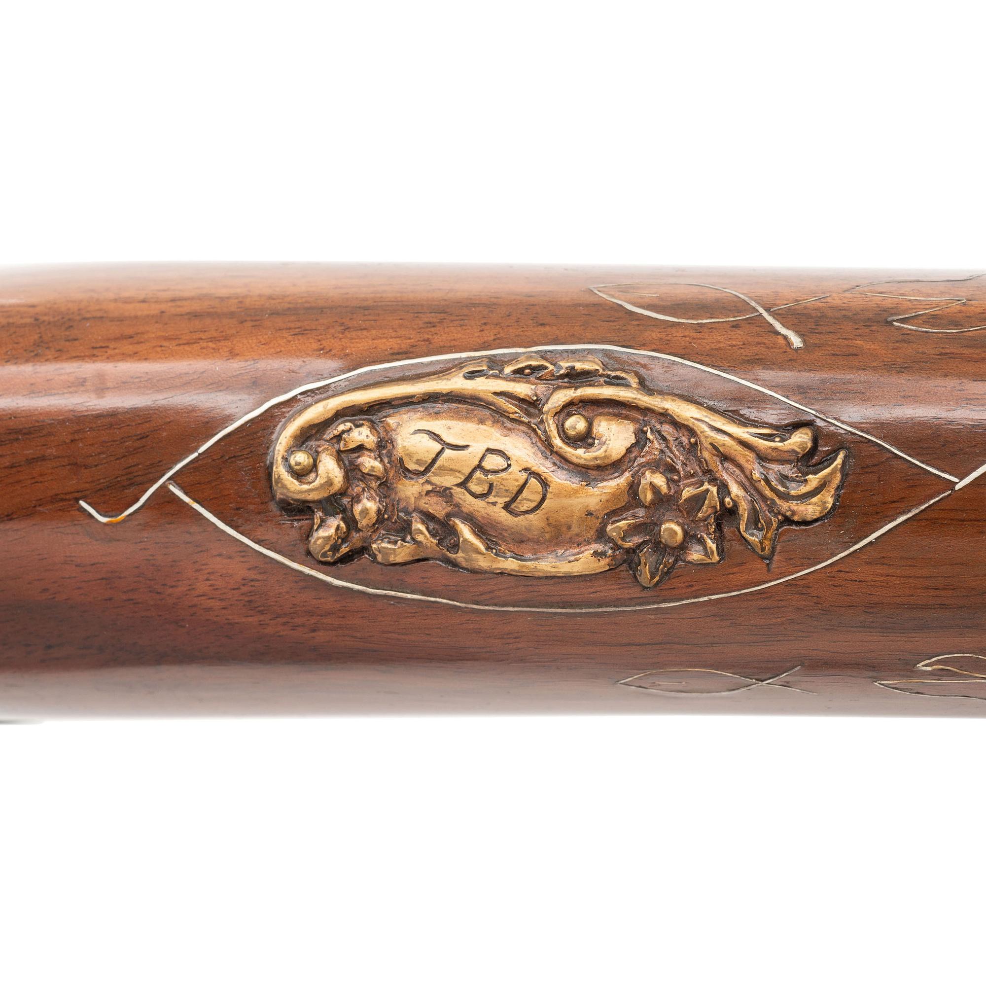 Contemporary Flintlock Fowler in the Style of Durs Egg