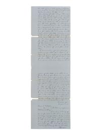 LINCOLN, Abraham (1809-1865). A small archive of 9 manuscript and partially printed documents relating to the Bullock Land Transaction, Springfield, Illinois, 1855-1859, comprising: