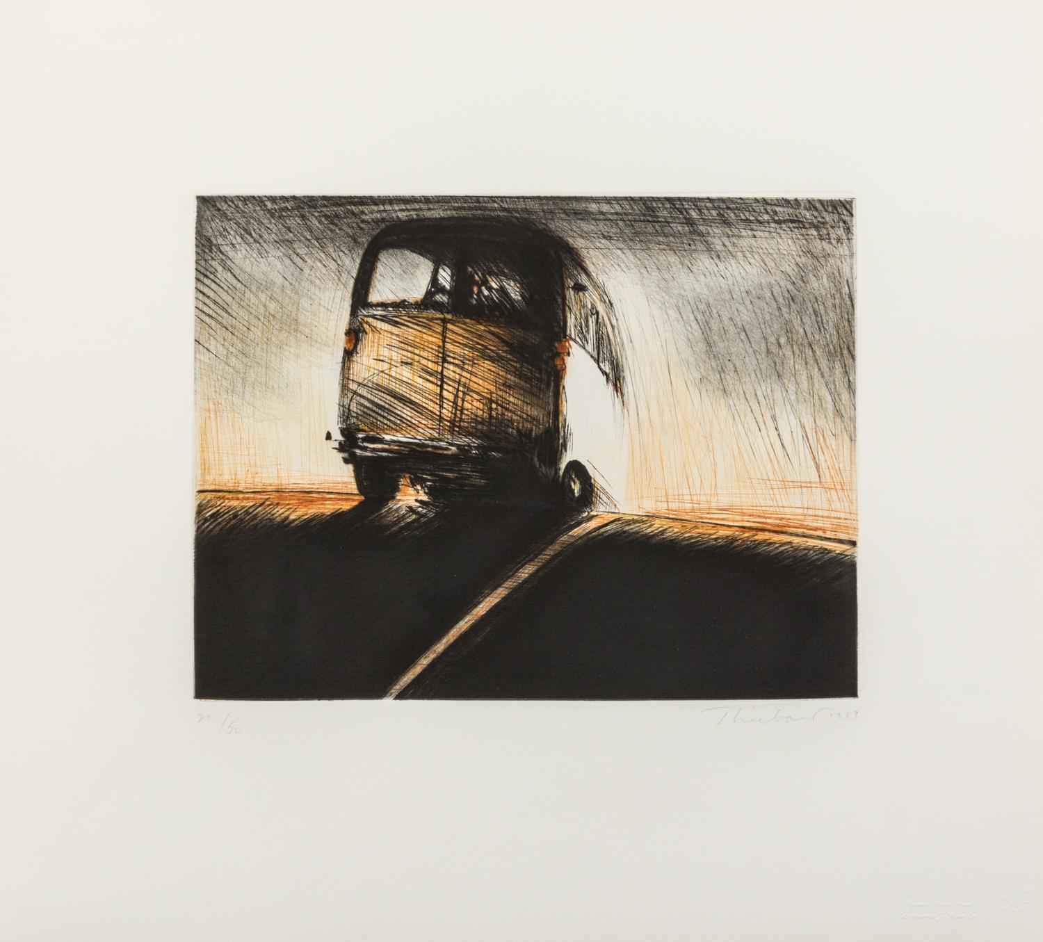 Wayne Thiebaud, (American, b. 1920), Van, 1989