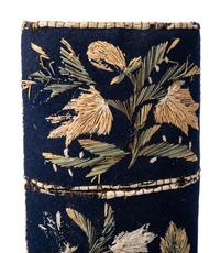 Huron Moose Hair Embroidered Containers