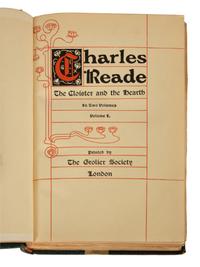 BINDINGS: Works of Charles Read , Autograph Edition, 21/5025 Volumes