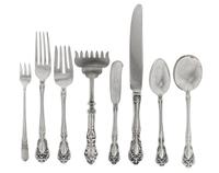 An American Silver Flatware Service