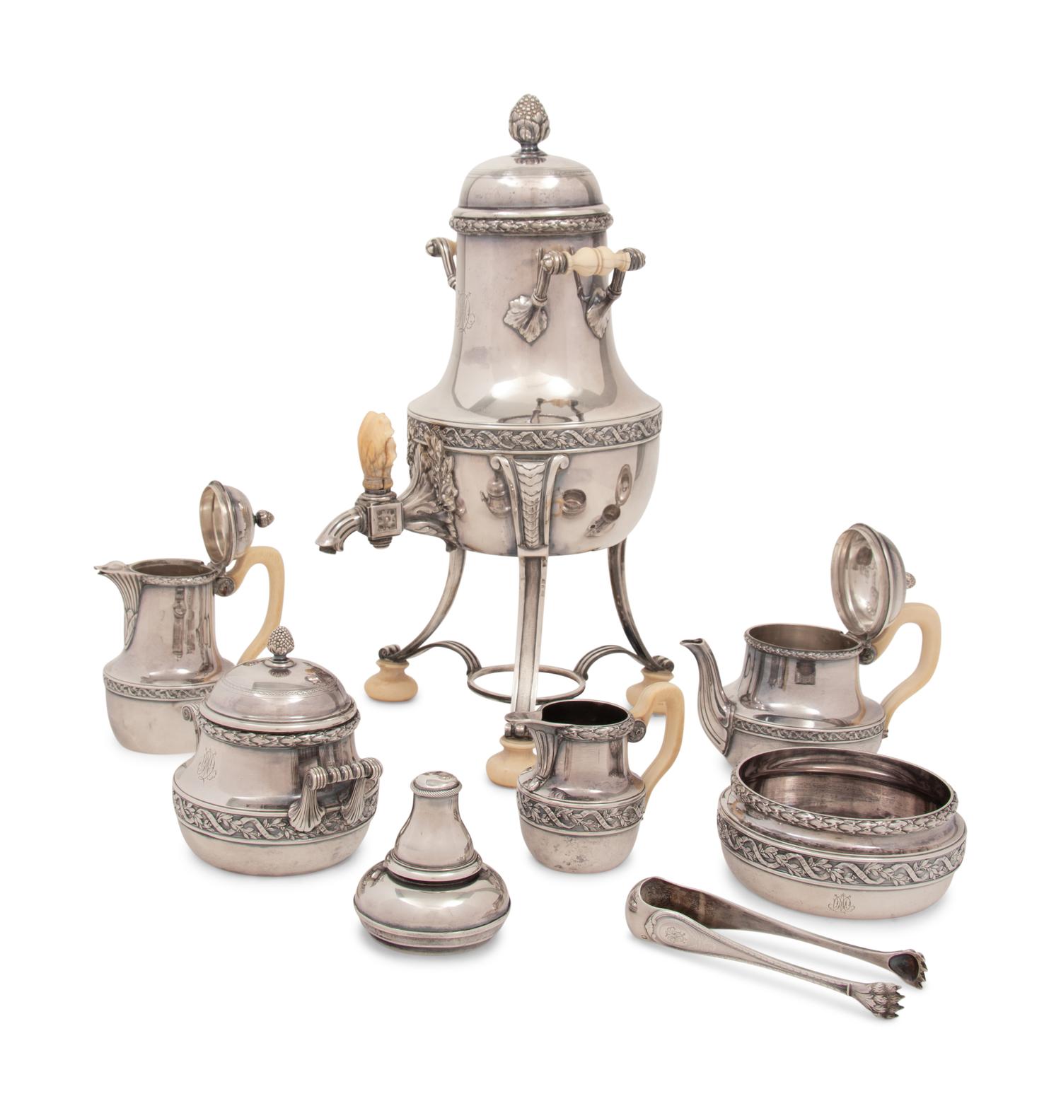 A French Silver Tea Service