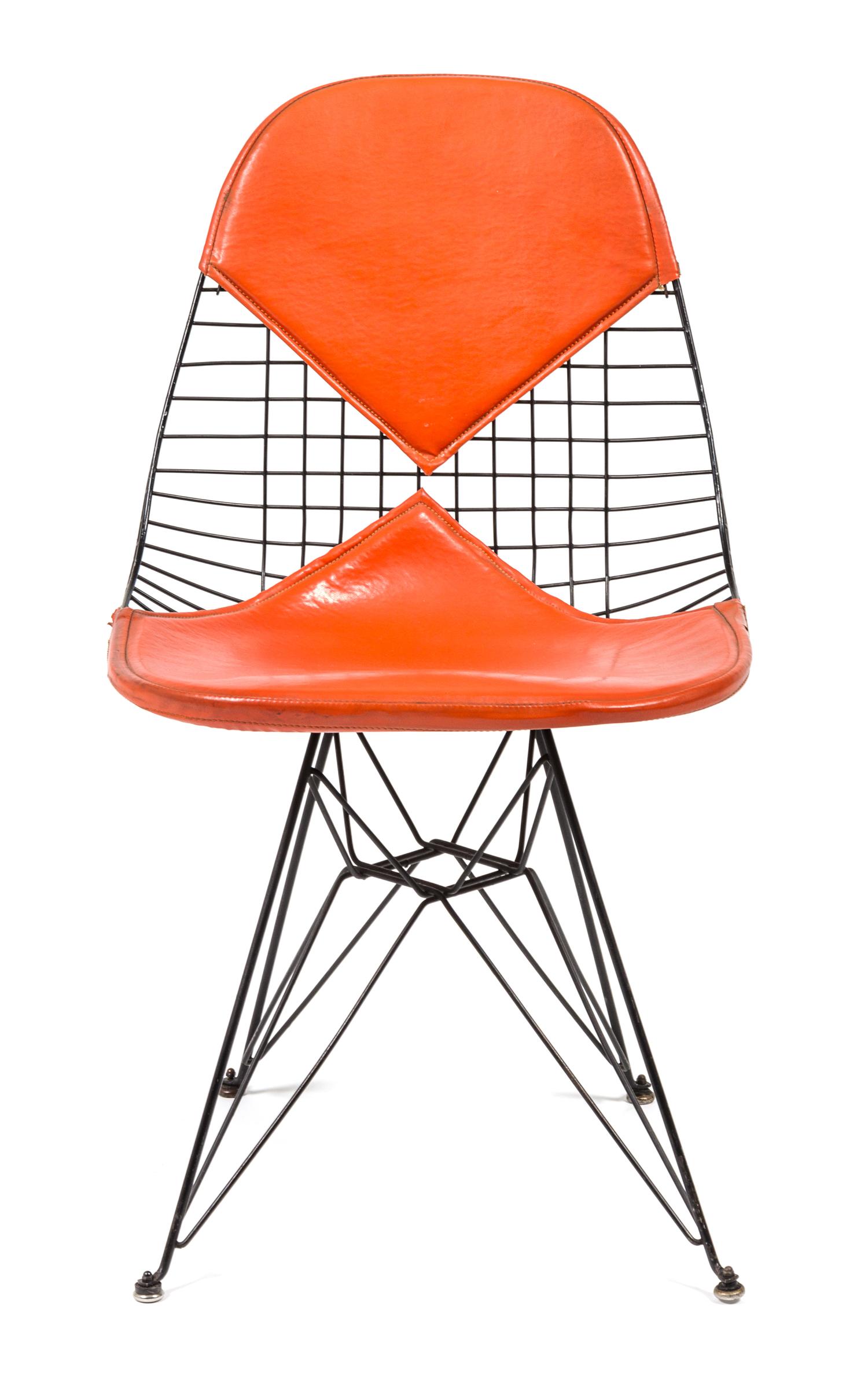 A Charles and Ray Eames for Herman Miller DKR-2 Chair Height 32 1/2 inches.