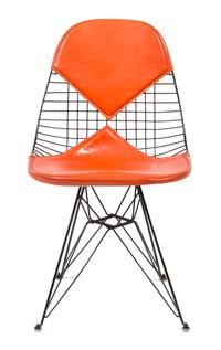 A Charles and Ray Eames for Herman Miller DKR-2 Chair Height 32 1/2 inches.