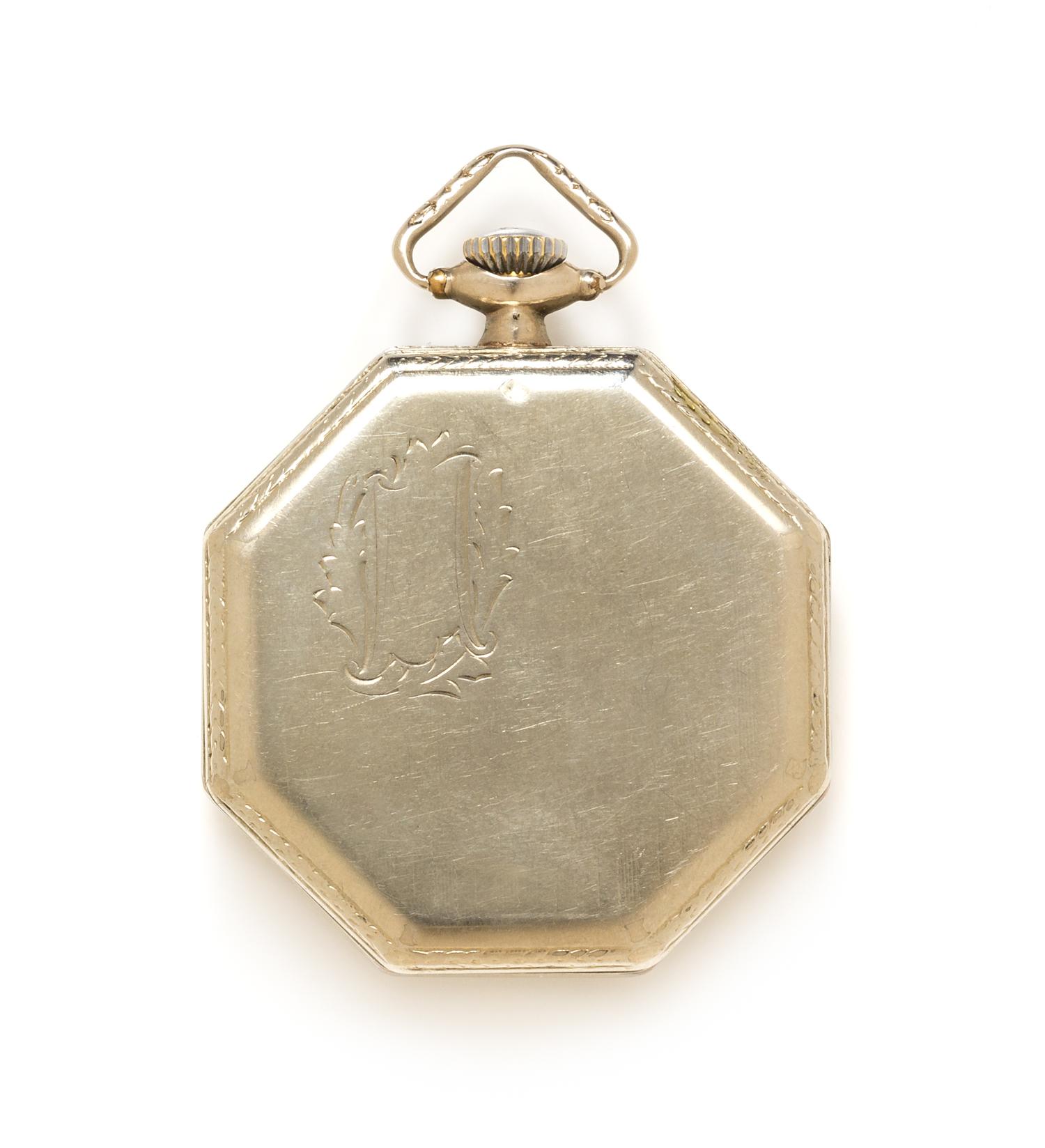 A Gold Filled Open Face Pocket Watch, Elgin, Circa 1913, 38.90 dwts.