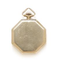 A Gold Filled Open Face Pocket Watch, Elgin, Circa 1913, 38.90 dwts.