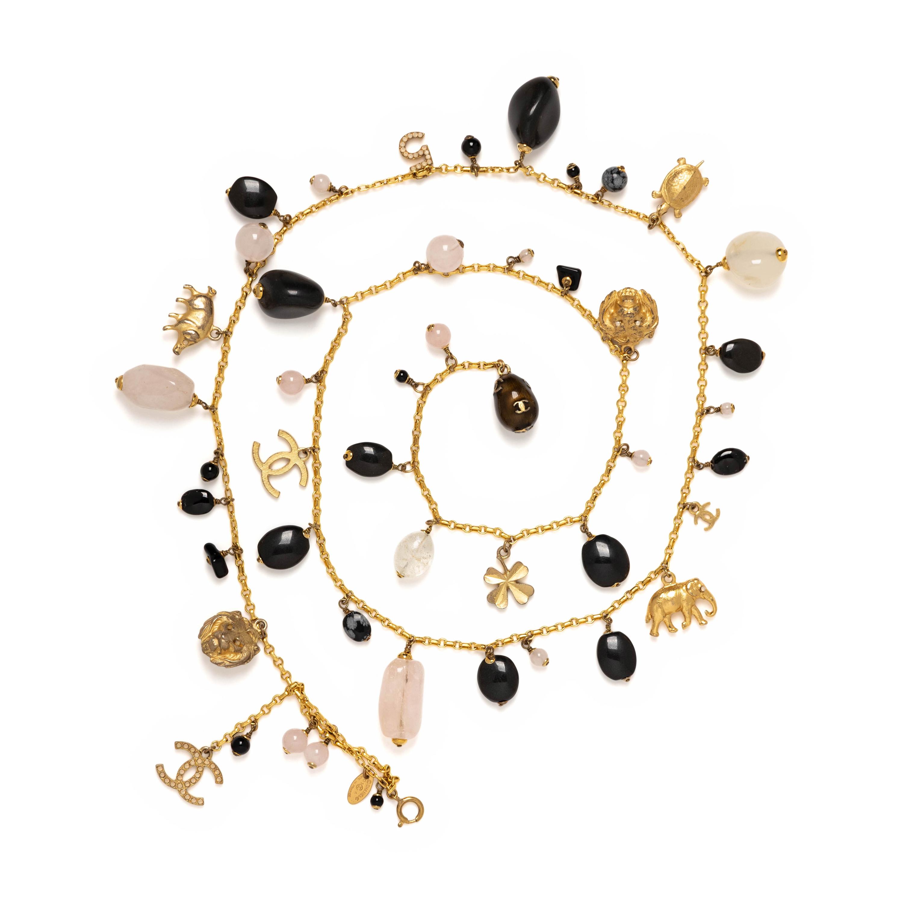 Chanel, Dangling Charm Sautoir Necklace