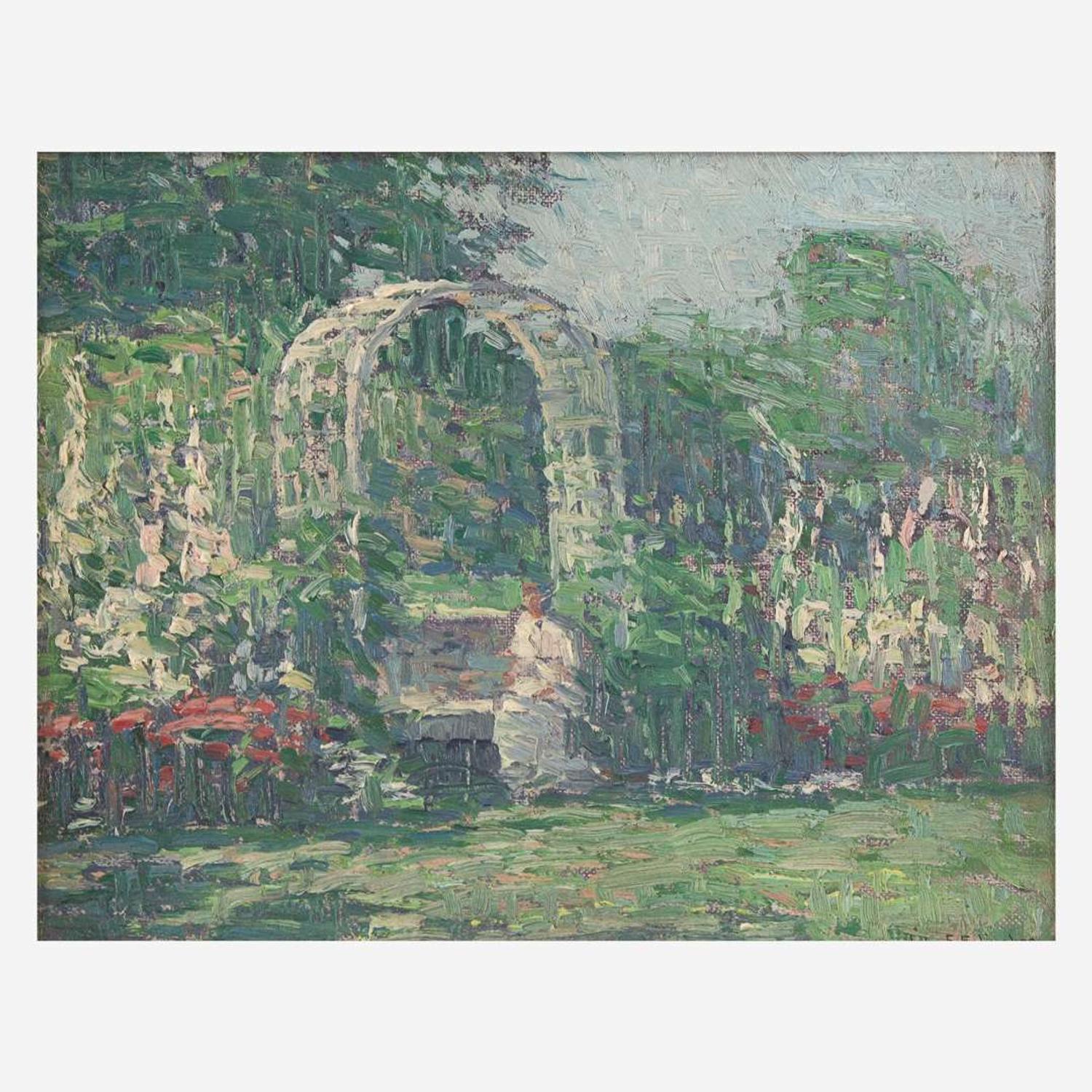 John Fulton Folinsbee (American, 1892–1972) Garden Gate