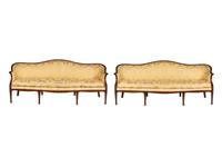 A Pair of George III Style Sofas