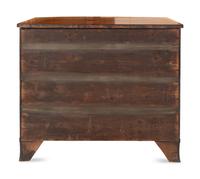 An Edwardian Satinwood-Banded Mahogany Chest of Drawers