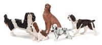Four Royal Doulton Porcelain Figures Height of tallest 6 3/4 inches. — 20TH CENTURY