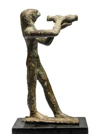 An Egyptian Bronze Horus