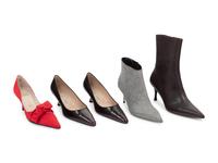 Five Pairs of Designer Shoes: One Christian Louboutin, Two Manolo Blahnik, One Jimmy Choo, One Gucci, 2000s — Master Bedroom