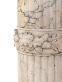A Continental Marble Pedestal