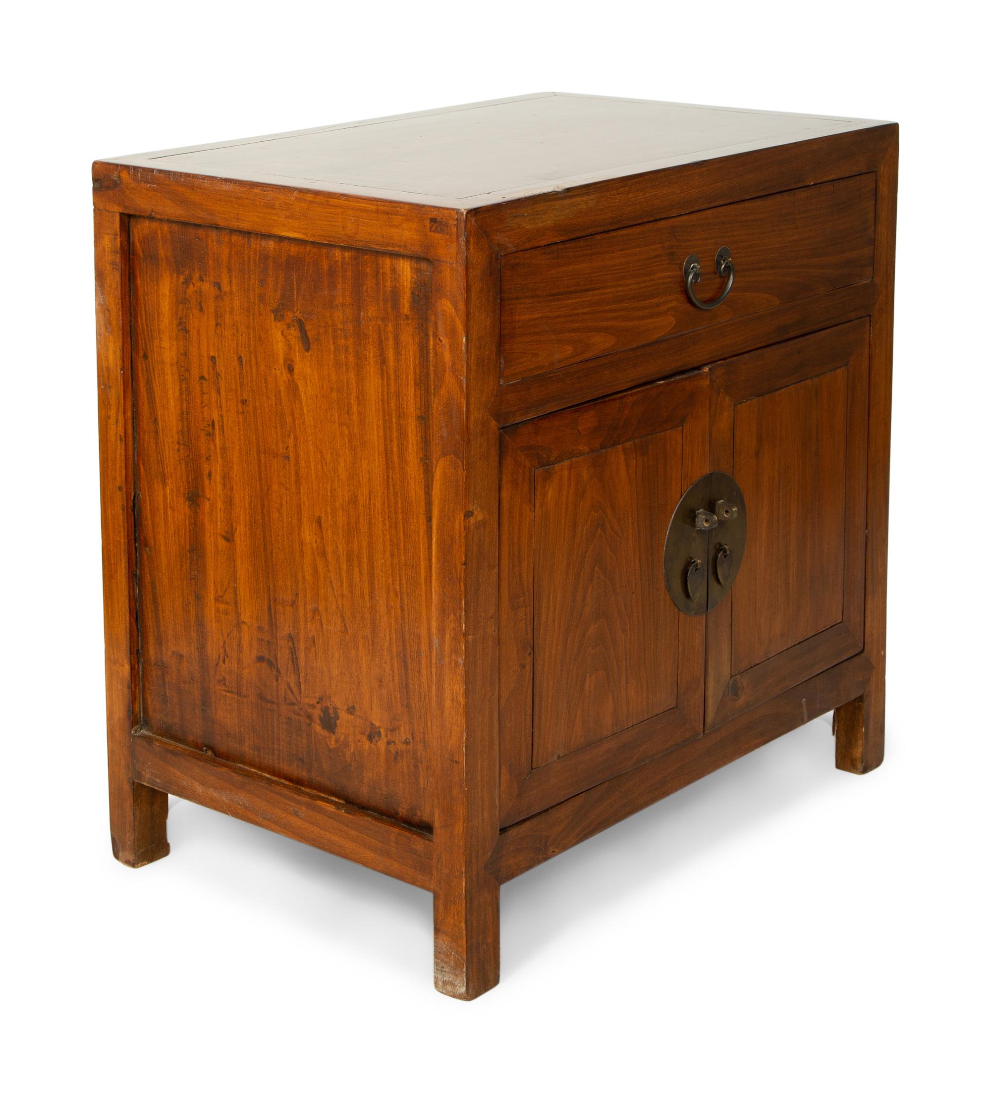 A Chinese Hardwood Cabinet with Iron Mounts — 20TH CENTURY