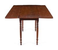 An American Pine Drop Leaf Table