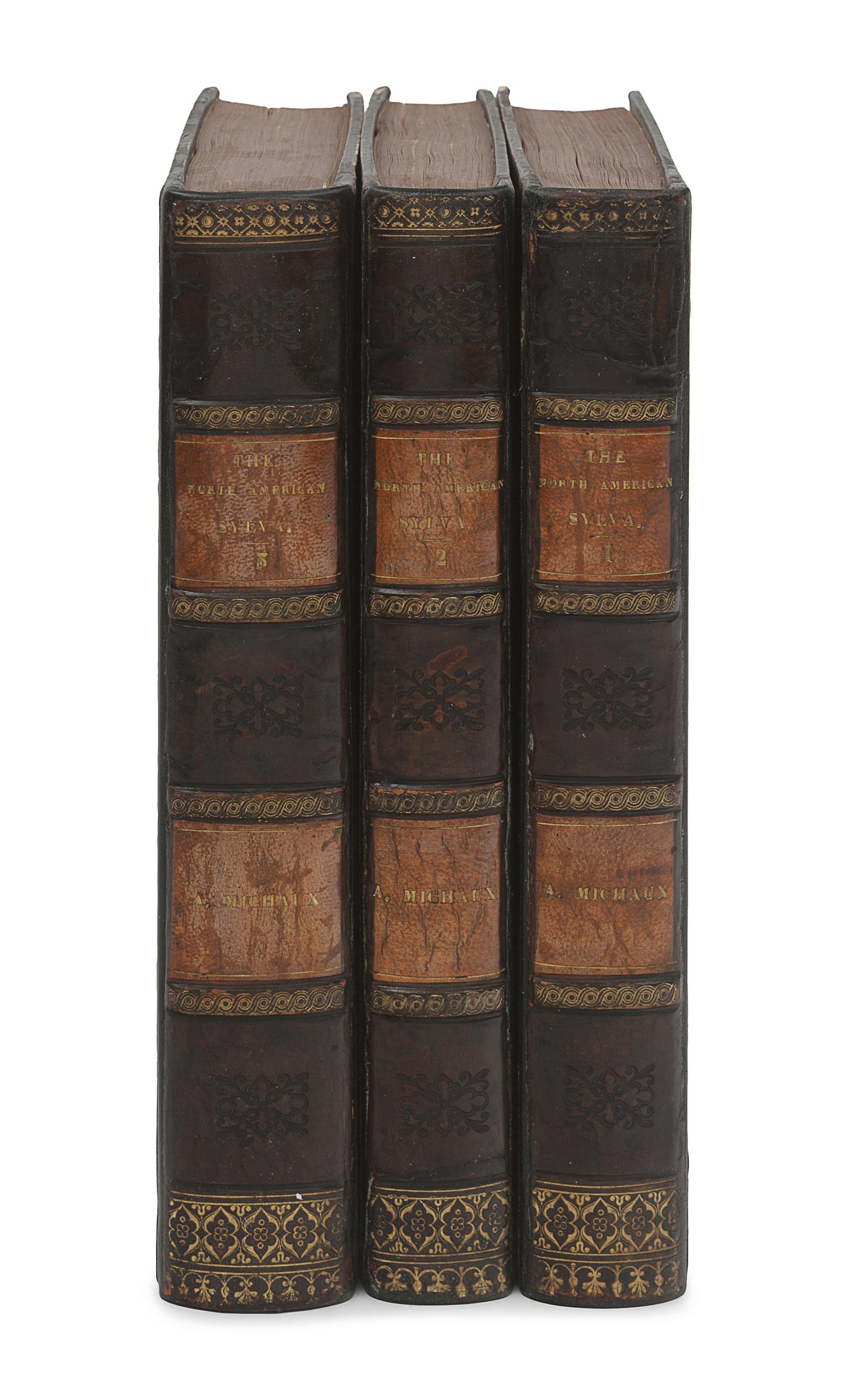 MICHAUX, François-André (1770-1855). The North American Sylva. Paris: C. d'Hautel, 1819.