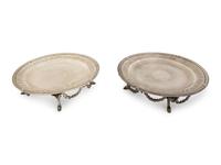 A Pair of Neoclassical Style French Silver Tazzas — Unknown Maker, Early 20th Century