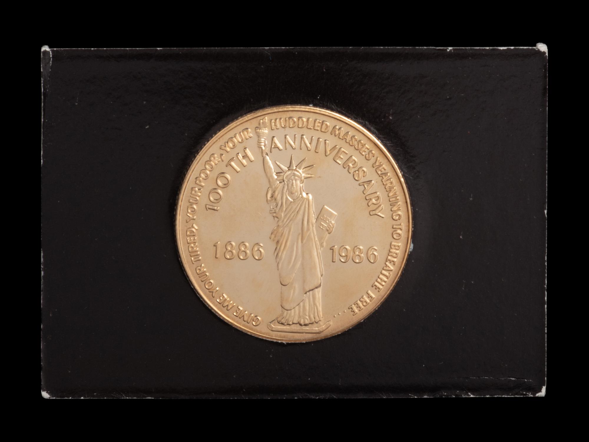 [PRIVATE ISSUE] A Statue of Liberty Centennial Commemorative 1 oz. 12-Karat Gold Proof
